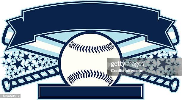softball baseball design - softball bat vector stock illustrations