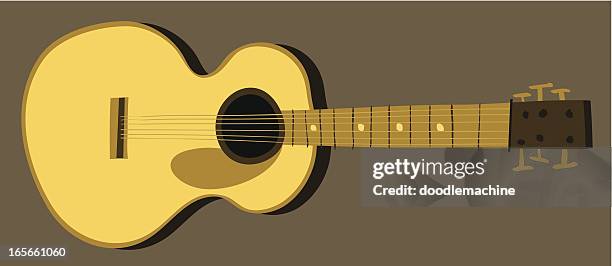 acoustic axe - fretboard stock illustrations