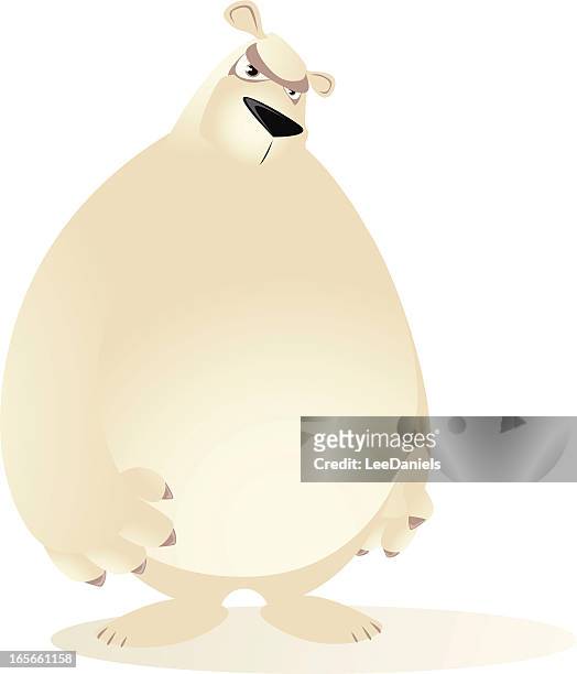 Angry Polar Bear Cartoon High-Res Vector Graphic - Getty Images