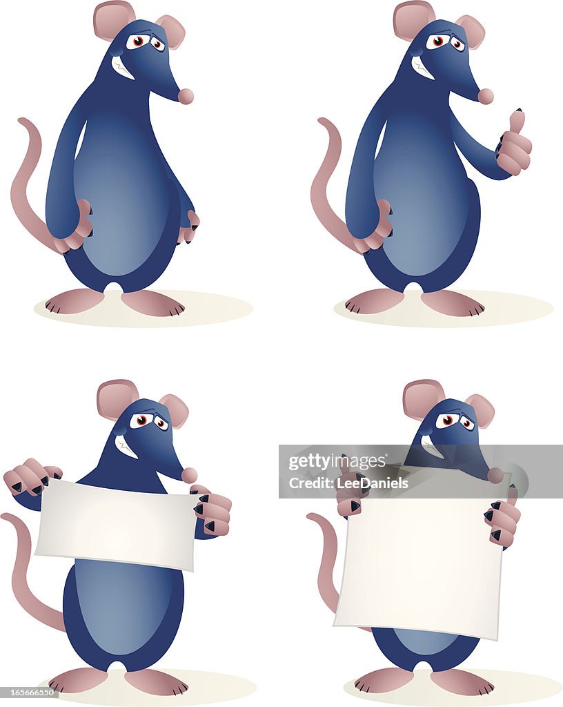 Group Rats Cartoon Rats Collection High-Res Vector Graphic - Getty Images