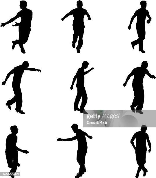 tap dancers - tapping stock illustrations