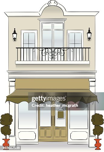 Storefront High-Res Vector Graphic - Getty Images