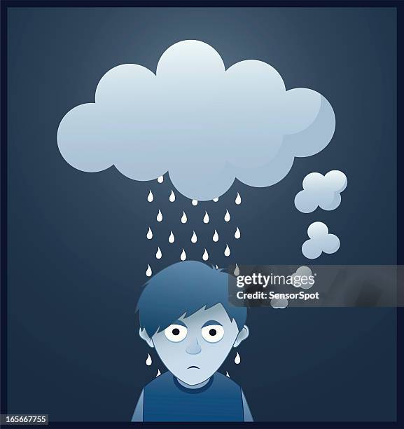 Sad Math Boy 551 Sad Boy Teen High Res Illustrations - Getty Images