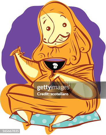Caricatura de Sócrates Caricatura de Sócrates