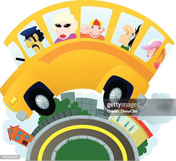 Cartoon Bus Exploding Kids In School Bus Cartoon Photos and Premium High Res Pictures - Getty ...