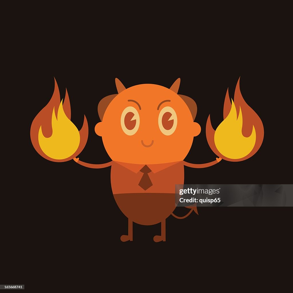 Devilish Power Devil With Power High-Res Vector Graphic - Getty Images