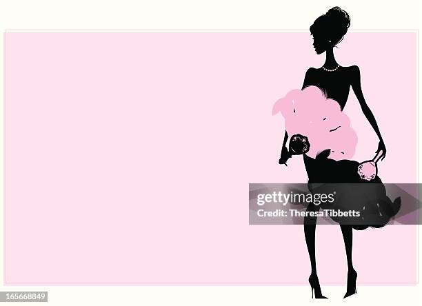 burlesque dancer - burlesque stock illustrations