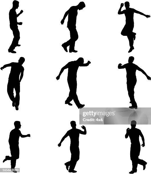 tap dancers - tap dancing stock illustrations