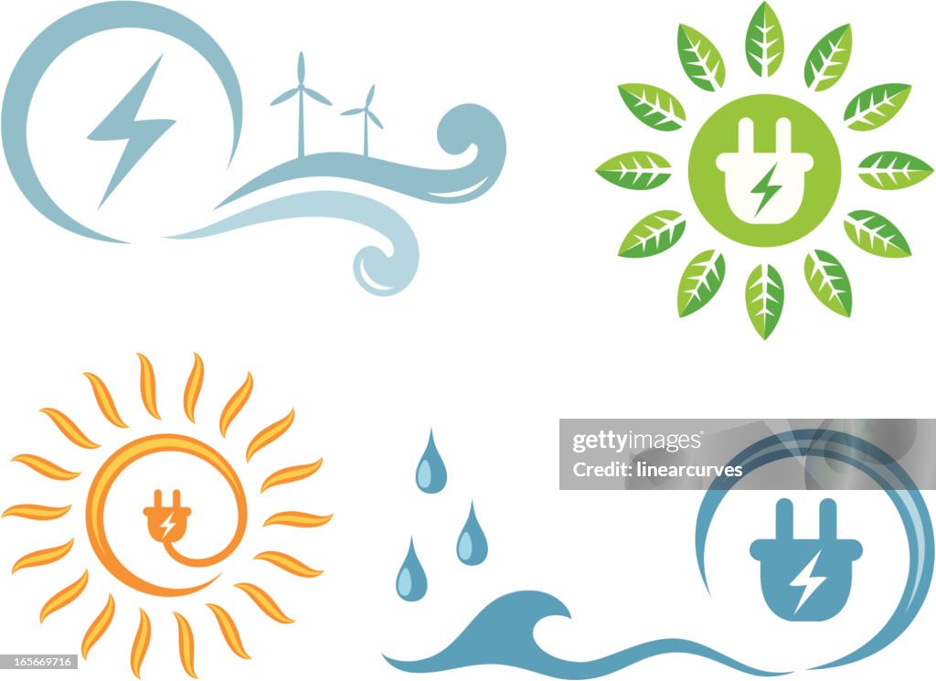Energy Symbols High-Res Vector Graphic - Getty Images
