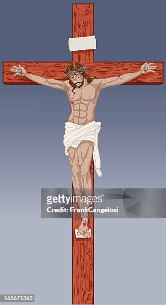 696 The Crucifixion High Res Illustrations - Getty Images
