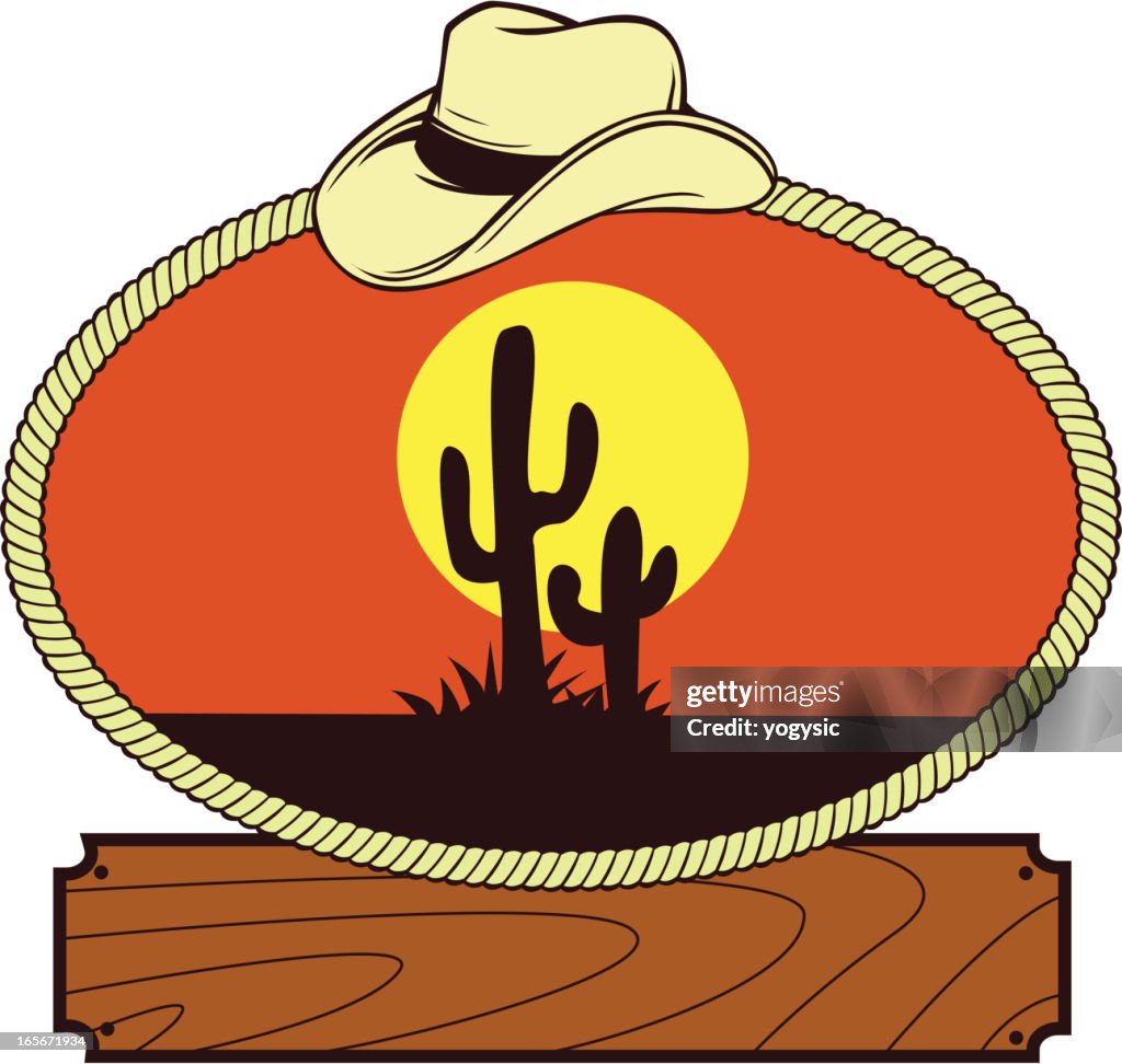 Western Ranch Label