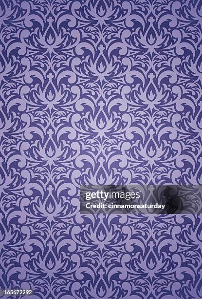 105 Purple Damask Stock Photos, High-Res Pictures, and Images - Getty ...