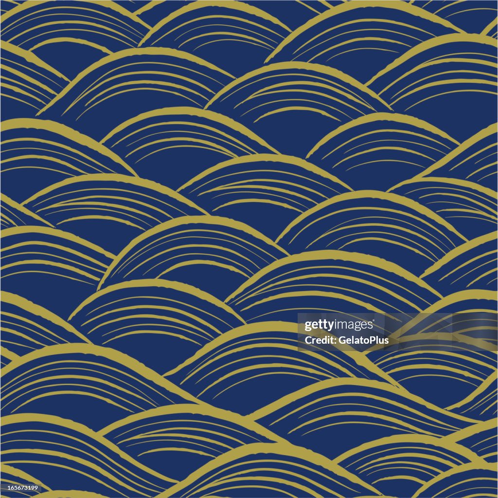 Wavemaker Pattern Seamless Wave Pattern High-Res Vector Graphic - Getty Images
