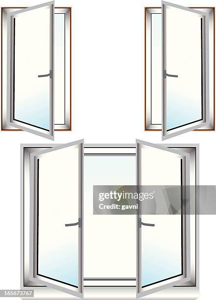 window - looking through glass window stock illustrations