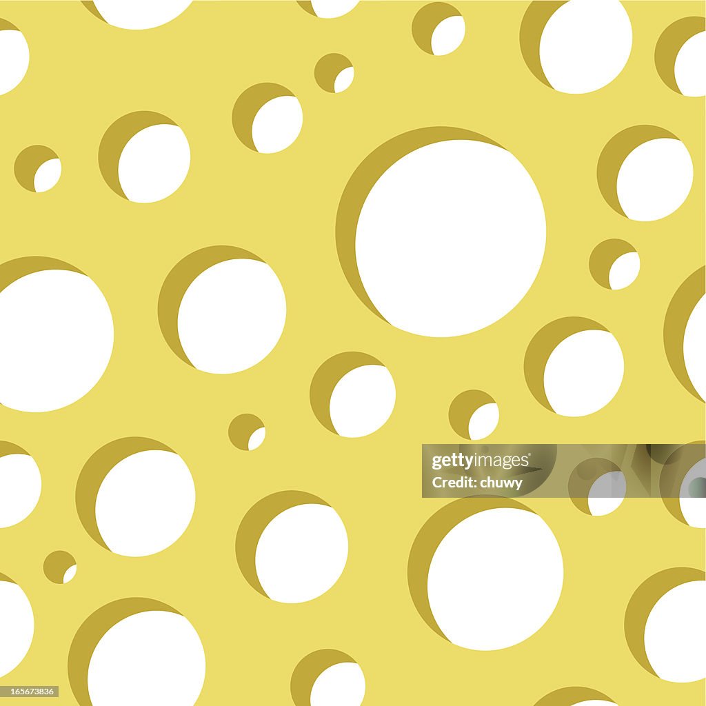 Cheese seamless pattern