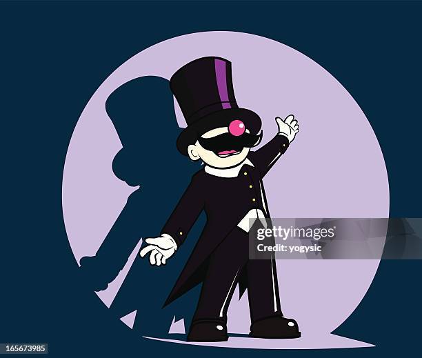 emcee - show host stock illustrations