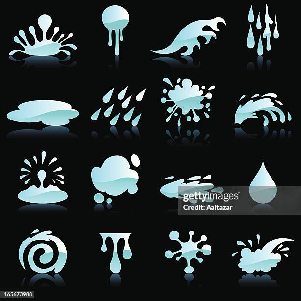 70 Puddle Splash Vector High Res Illustrations - Getty Images
