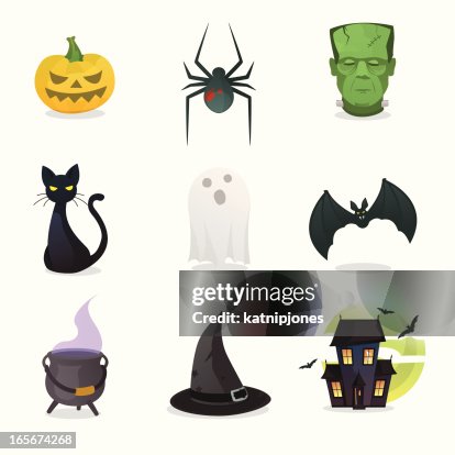 Halloween Design Elements Halloween Design Elements