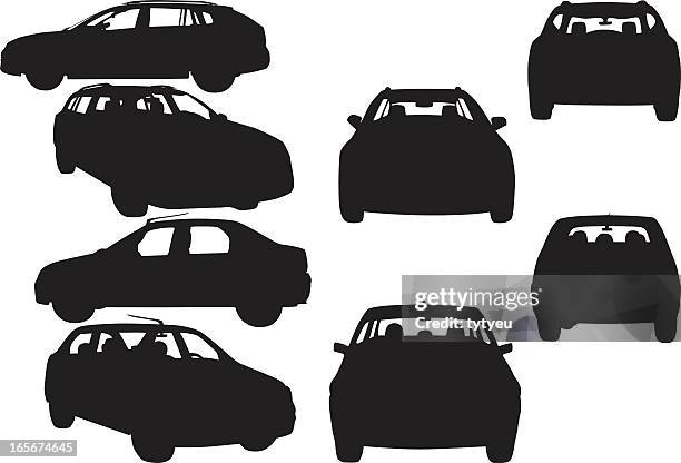auto-formen - automobile stock-grafiken, -clipart, -cartoons und -symbole