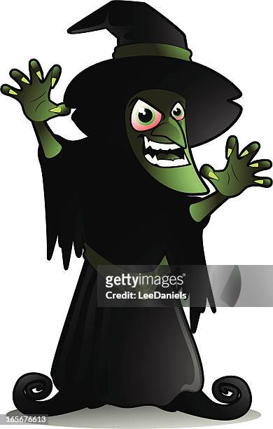 Laughing Witch Cartoon High-Res Vector Graphic - Getty Images