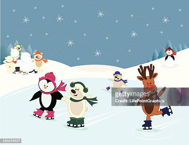 370 Ice Skating Cartoon Photos and Premium High Res Pictures - Getty Images