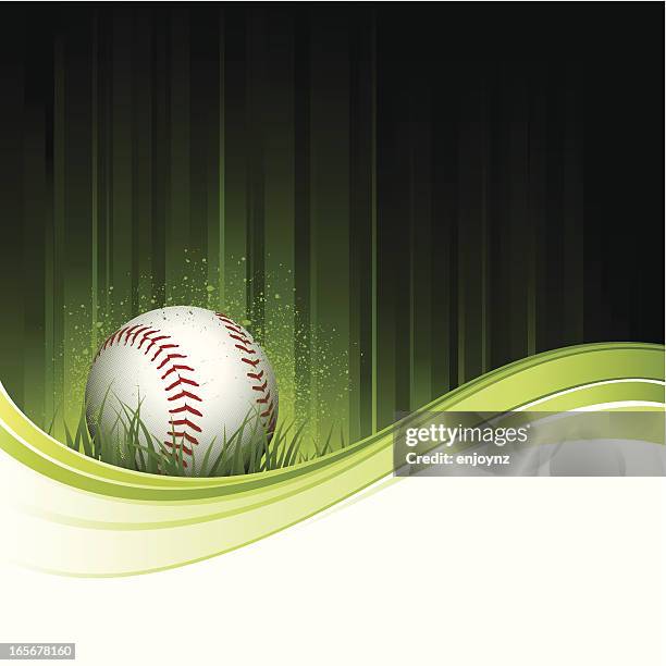 baseball flow design - baseball background stock illustrations