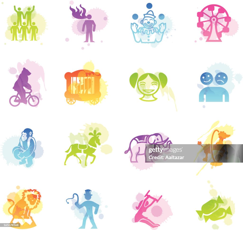 Stains Icons - Circus