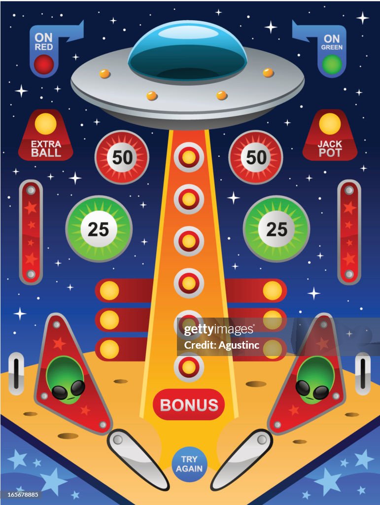 Pinball Machine High-Res Vector Graphic - Getty Images