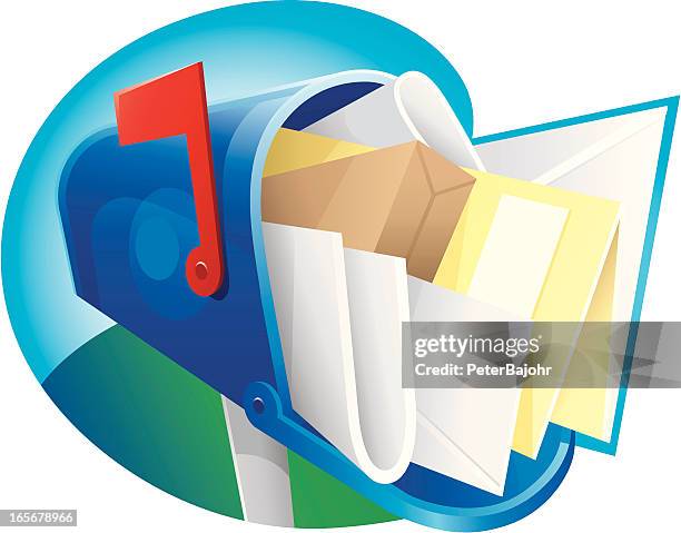 ilustraciones, imágenes clip art, dibujos animados e iconos de stock de correo basura - correo basura