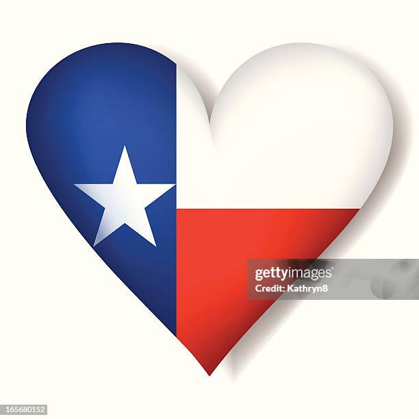 i love texas - texas state flag stock illustrations