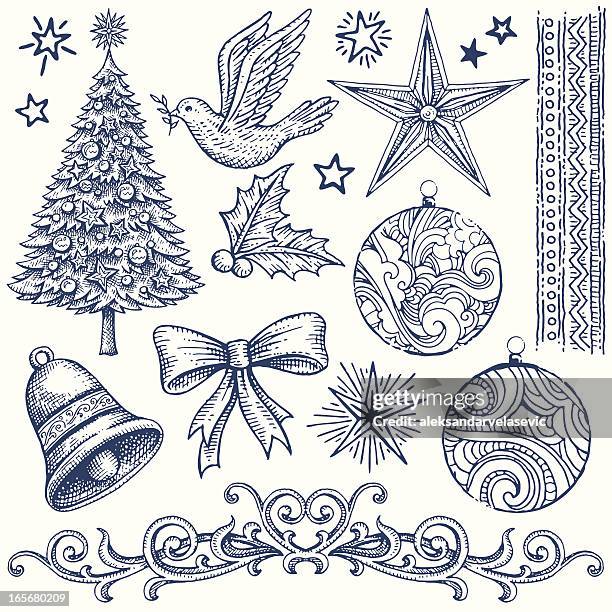 illustrazioni stock, clip art, cartoni animati e icone di tendenza di elementi di design di natale - stella di natale di herrnhut