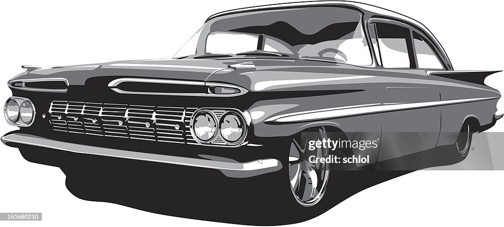 Vector 1959 Impala