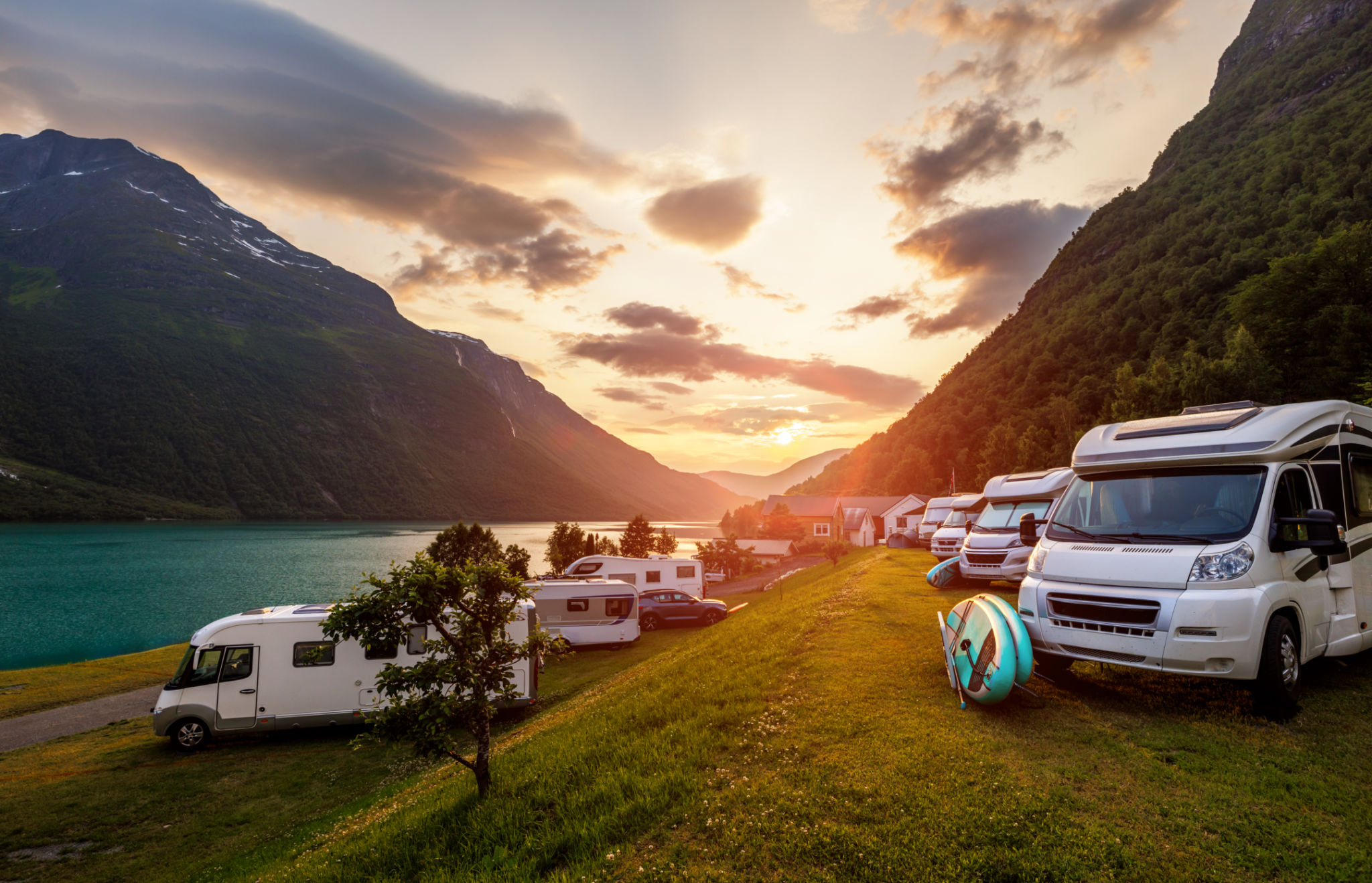 italian campsite
