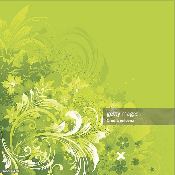 Spring Green Background High Res Illustrations - Getty Images