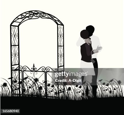 Romance Vector Silhouette Romance Vector Silhouette