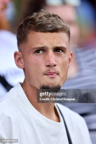 Michael Cuisance of Osnabrueck is seen during the Second Bundesliga match between VfL Osnabrück and SV Elversberg at Stadion an der Bremer Brücke on...