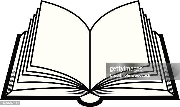 ilustraciones, imágenes clip art, dibujos animados e iconos de stock de reserve - libro abierto