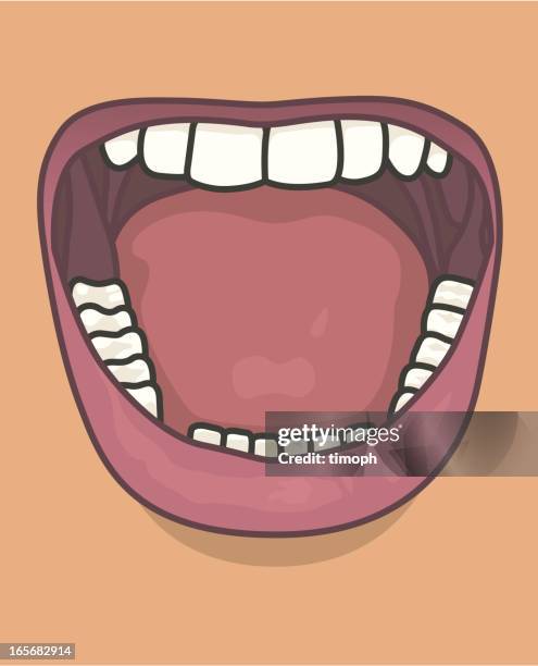 Human With Math Open 210 Open Human Mouth High Res Illustrations - Getty Images