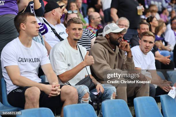 Michael Cuisance of Osnabrueck is seen during the Second Bundesliga match between VfL Osnabrück and SV Elversberg at Stadion an der Bremer Brücke on...