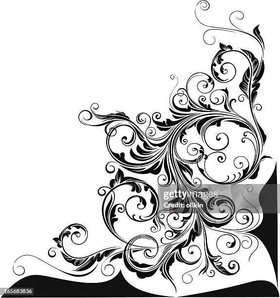 Fancy Scroll Design High-Res Vector Graphic - Getty Images