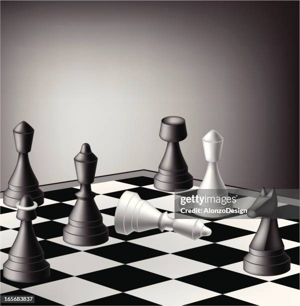 check mate - checkmate stock illustrations