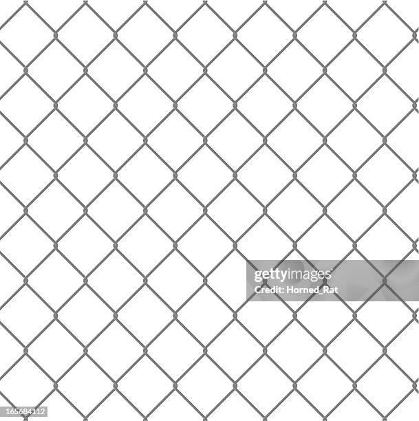 chicken mesh - pattern - chainlink fence stock illustrations