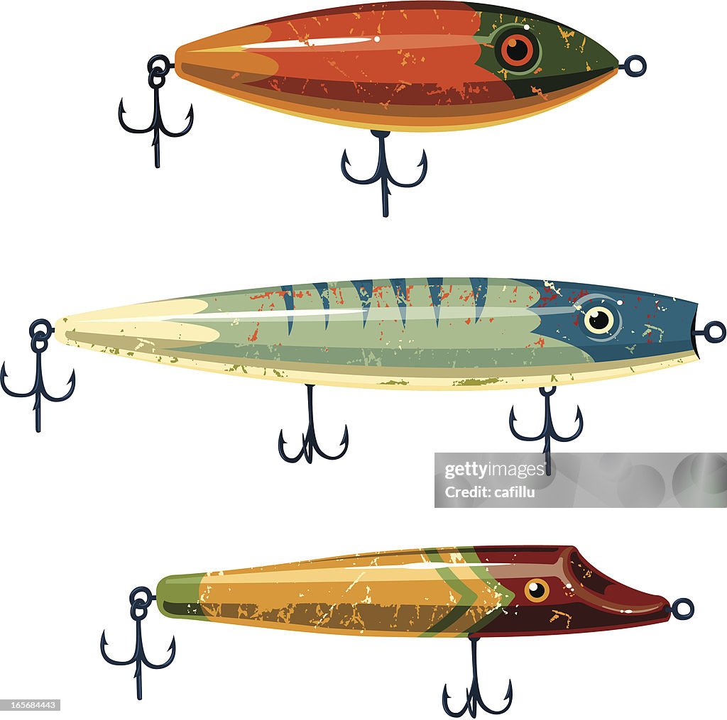 Fishing Lures High-Res Vector Graphic - Getty Images