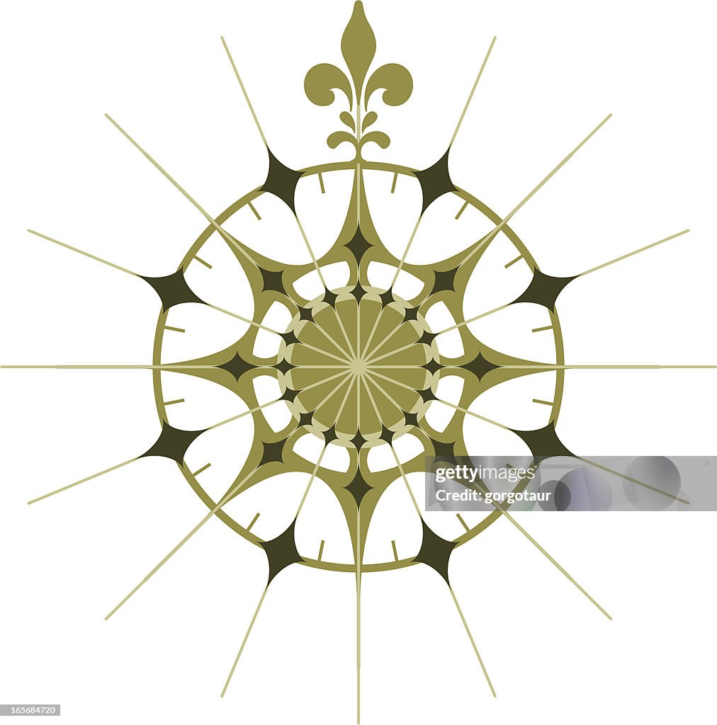Compass Rose High-Res Vector Graphic - Getty Images