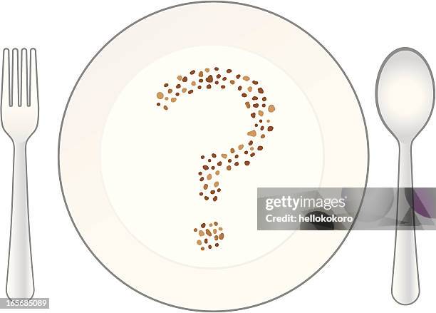 teller völlig zerkrümelt - krümel stock-grafiken, -clipart, -cartoons und -symbole