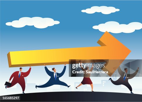 Teamwork with same goals Teamwork with same goals