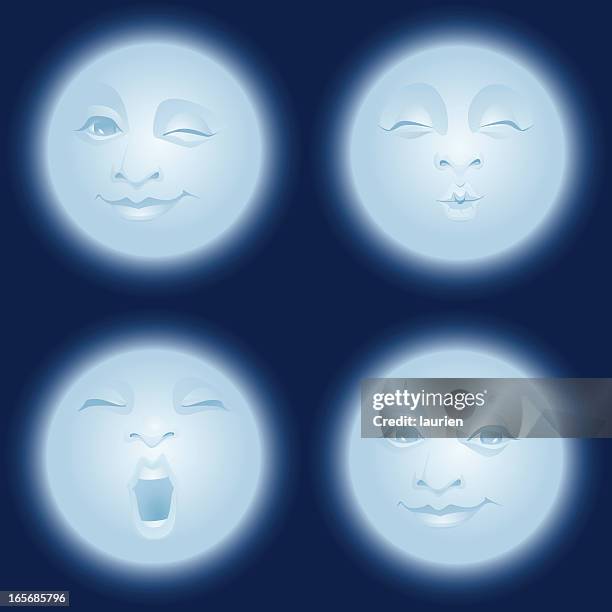 Blue Moon Vector 65 Blue Moon Vector High Res Illustrations - Getty Images