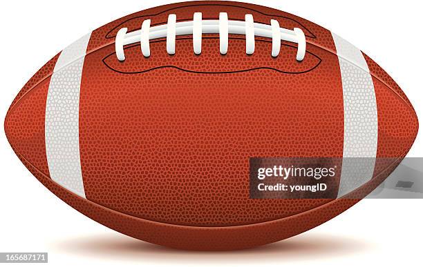 clip art of an american football on a white background  - clip art 幅插畫檔、美工圖案、卡通及圖標