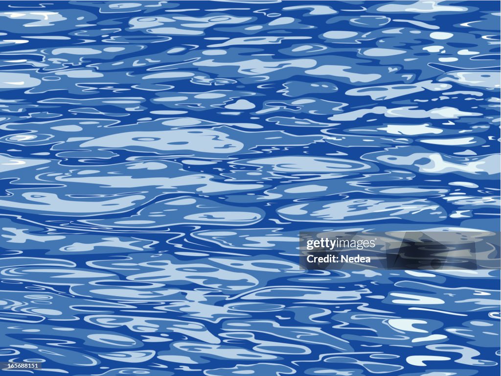 Water surface seamless background