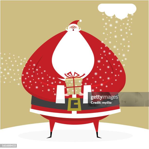 santa claus - huge santa claus stock illustrations